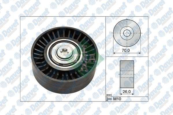 INA 532050510 Alternator Gergi Rulmani Astra H-Vectra C-Zafira-Signum 1.9cdti-Doblo-Bravo Ii-Linea 1.6d (Klimali)